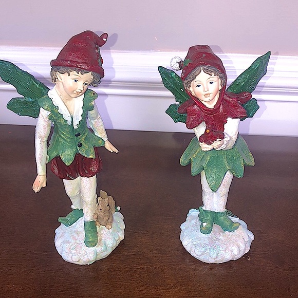 Other - Set of Christmas Pixies status- NWB